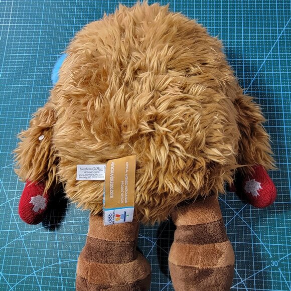 Quatchi 2010 Vancouver Winter Olympics Plush Sasquatch Bigfoot Mascot 23cm Used - Picture 8 of 11